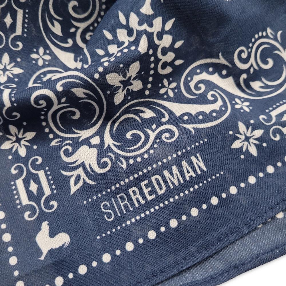 WORK bandana blauw - 3