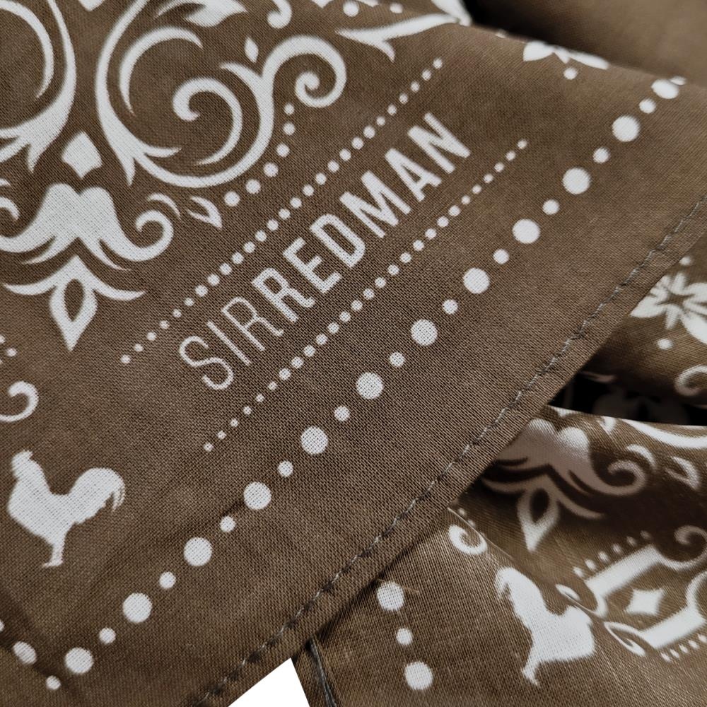 WORK bandana bruin - 3