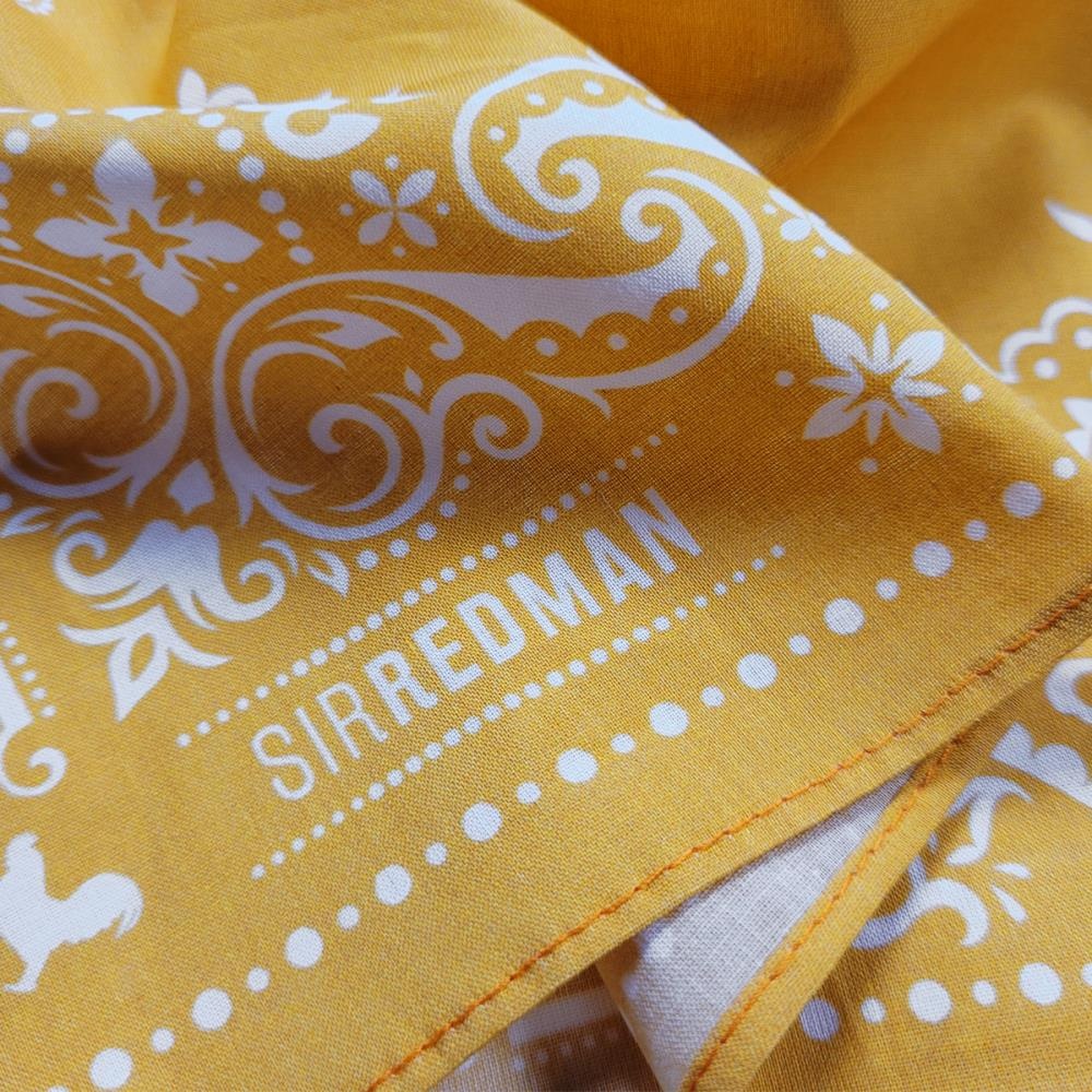 WORK bandana oker - 3