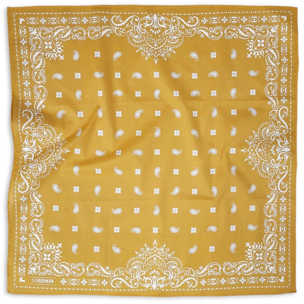 WORK bandana oker - 4