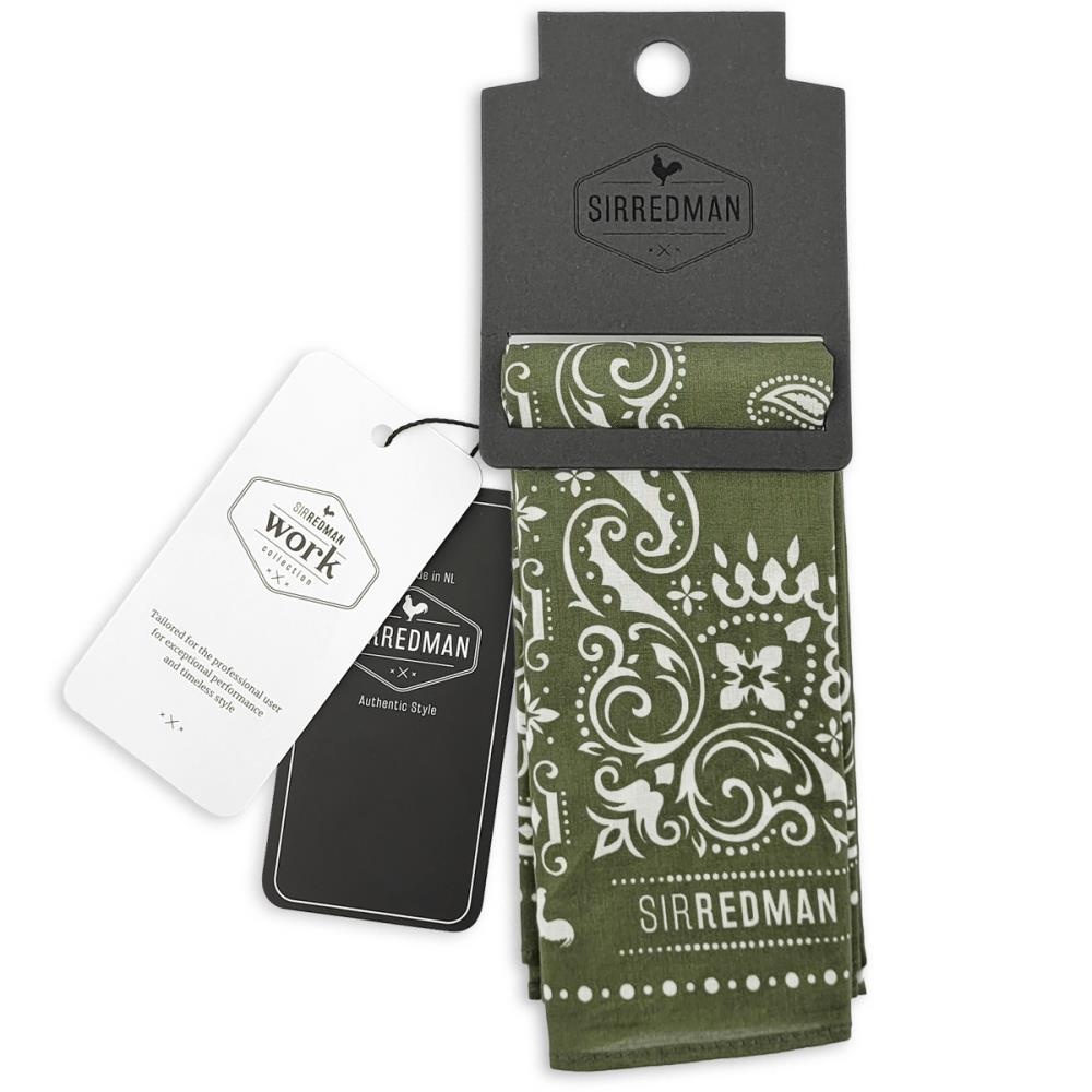 WORK bandana olijfgroen - 5