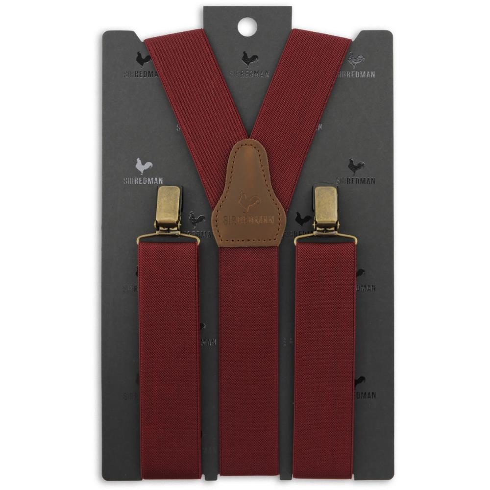 WORK bretels bordeaux - 2