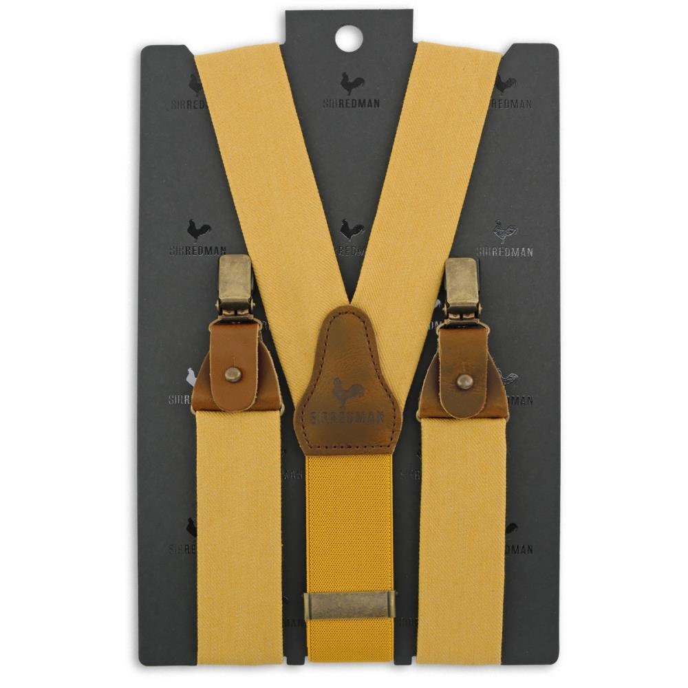 WORK bretels denim oker - 5