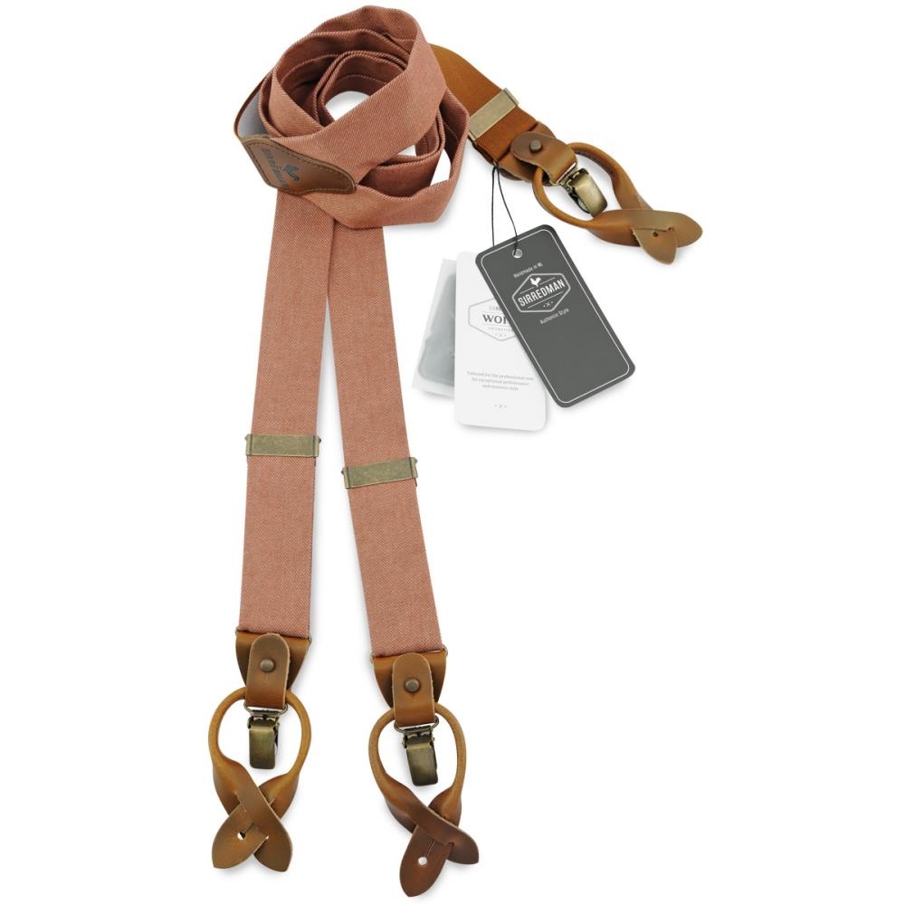 WORK bretels denim roest - 1