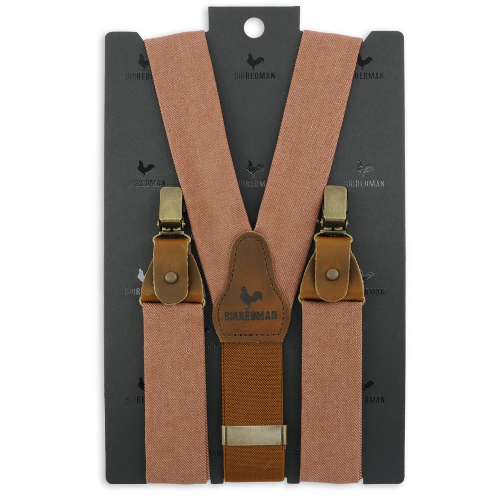 WORK bretels denim roest - 2
