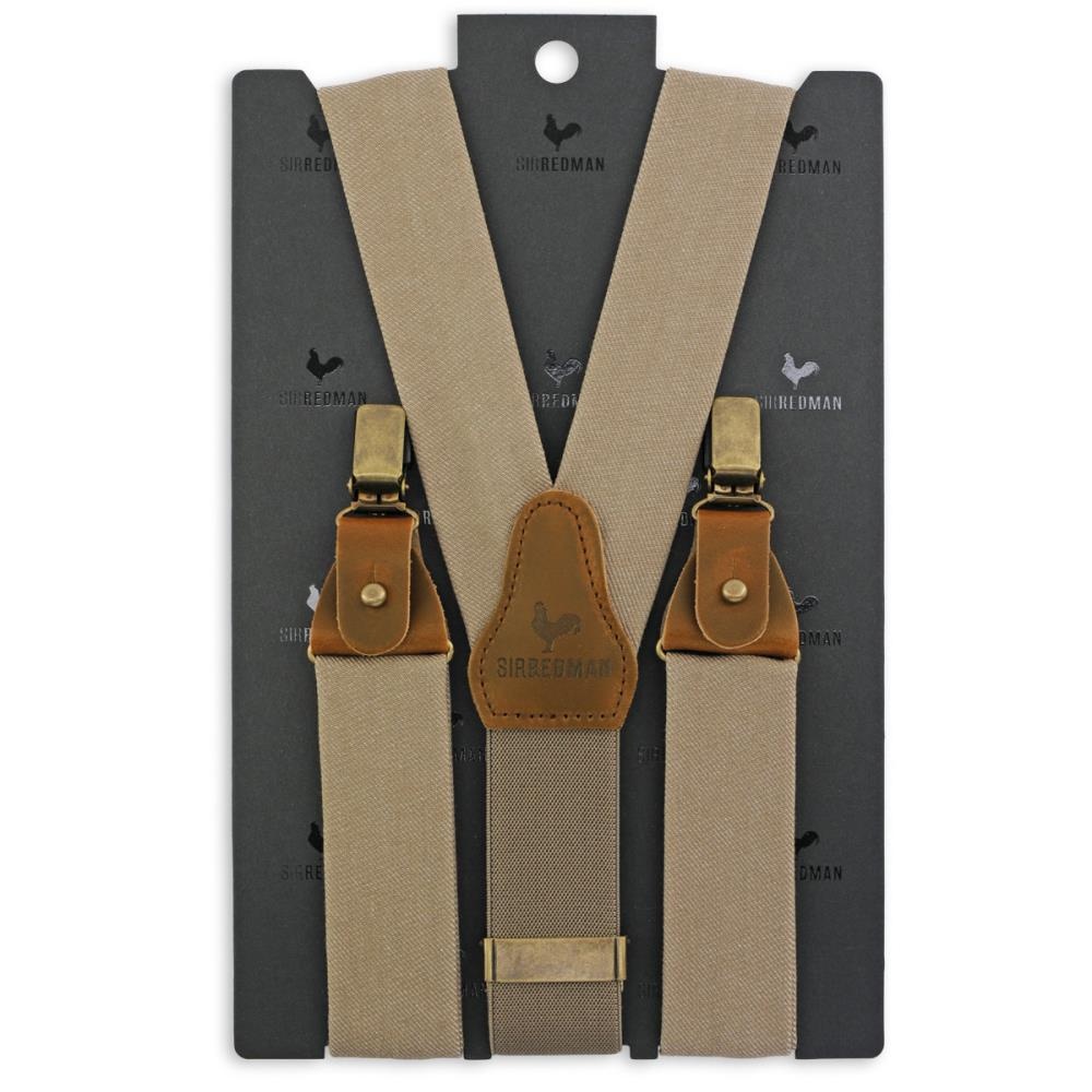 WORK bretels denim taupe - 5