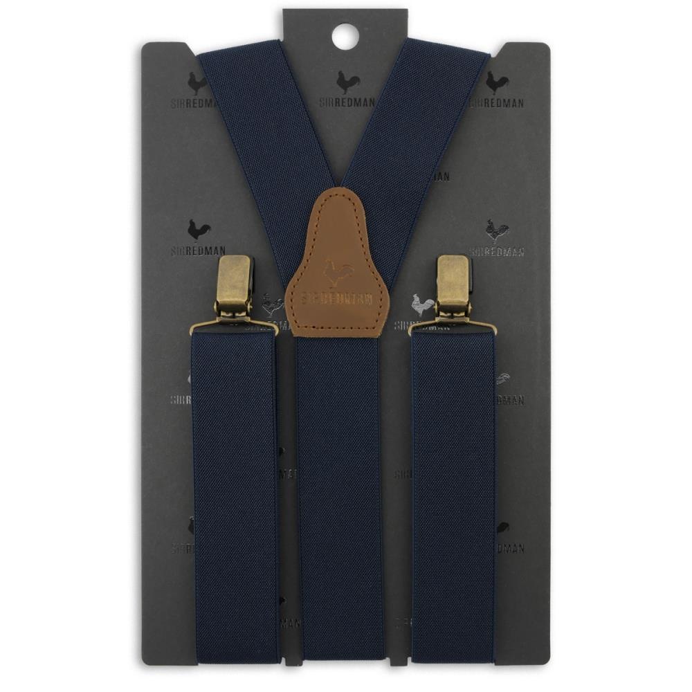 WORK bretels marineblauw - 2