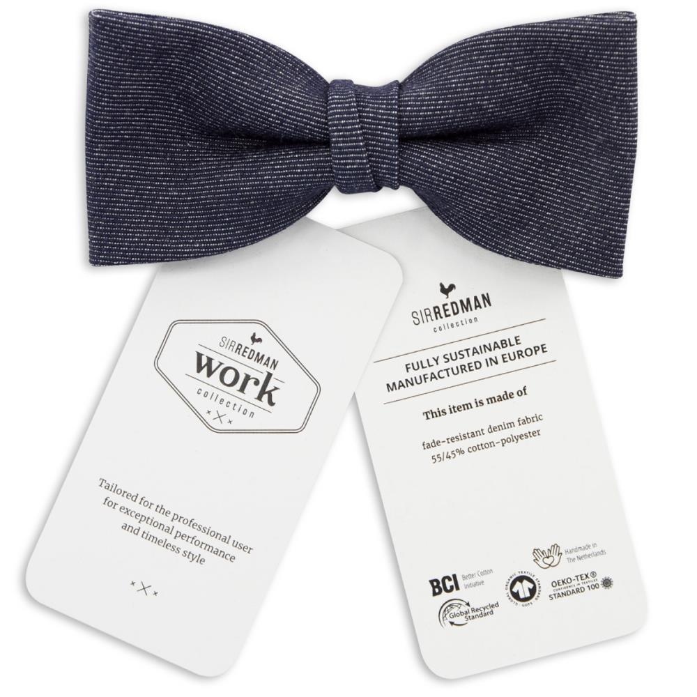 WORK strik denim blauw - 3