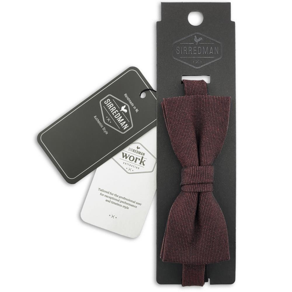 WORK strik denim burgundy - 2