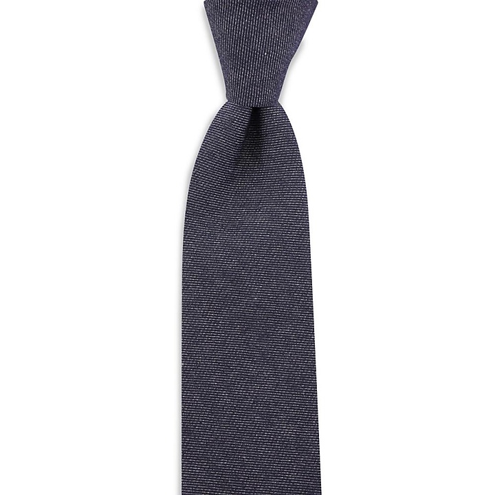 WORK stropdas denim blauw