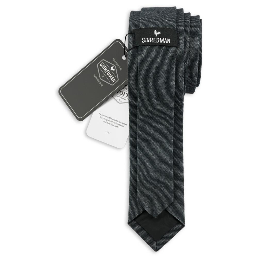 WORK stropdas denim zwart - 4