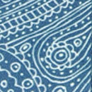 Sir Redman luxe bretels Paisley Sketch blauw