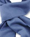 Unisex sjaal viscose denimblauw
